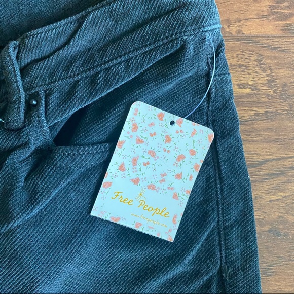 BNWT Free People High Rise Corduroy Skinny Pants for Winter - Picture 3 of 8